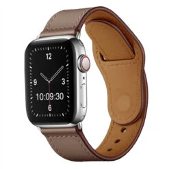Apple Watch Classic Premium Leather Strap In Tan APL910