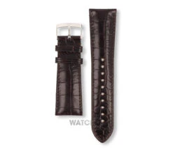 Armani Replacement Watch Strap For AR0286 Brown Genuine Leather With Free Connecting Pins