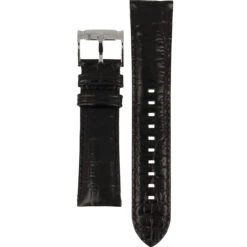 Armani Replacement Watch Strap For AR2411 Black Genuine Leather With Free Connecting Pins -Lux Jewellery Shop AR2411 1 54236.1441814371