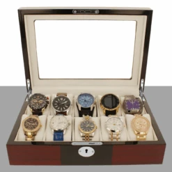 Orbit Red And Black Wooden Luxury Watch Box For 10 Watches With Free Personalisation OW201 -Lux Jewellery Shop Banner 1080 x 1080 px 95640.1647961367 2