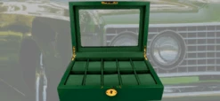 Orbit British Racing Green Luxury Watch Box OW203 -Lux Jewellery Shop Orbit watch box mob homepage 29103.1638286669 2