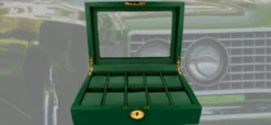 Orbit British Racing Green Luxury Watch Box OW203 -Lux Jewellery Shop Orbit watch box mob homepage 29103.1638286669