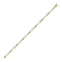 18ct Yellow Gold 1ct Claw Set Tennis Bracelet P7021895100