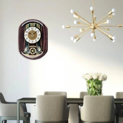 Seiko Melody In Motion Sparkle LED Marionette Wall Clock QXM297B -Lux Jewellery Shop QXM297B 43366.1664195461 2